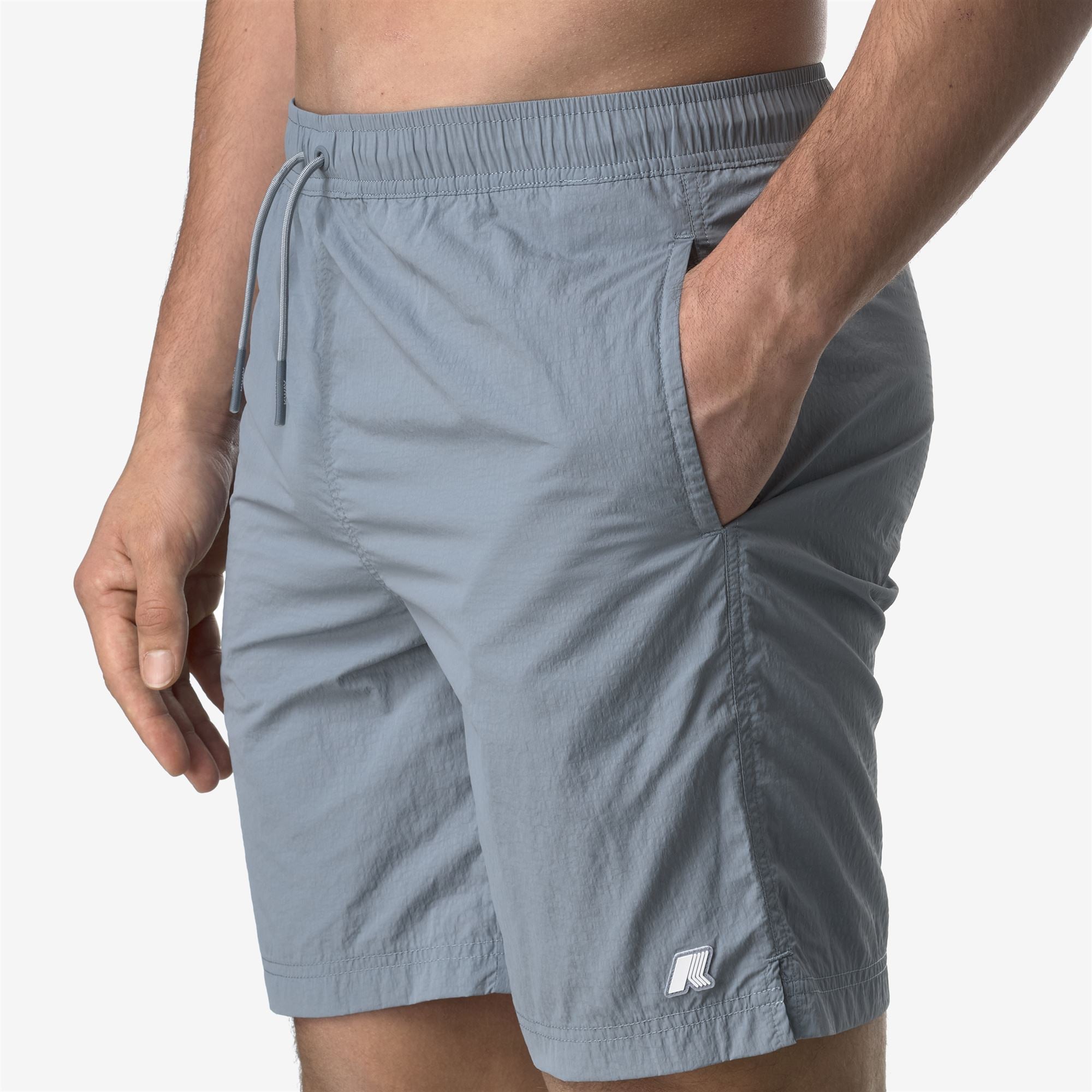 Bathing Suits_MAN_LENON BEACH_Swimming Trunks_Grey Md - Commercial 7