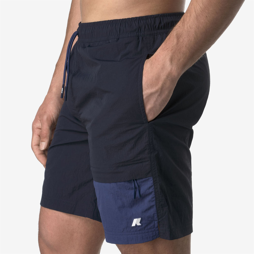 Bathing Suits_MAN_LENON INSERT BEACH_Swimming Trunks_Blue Depth - Blue Deep Cobalt - Commercial 7