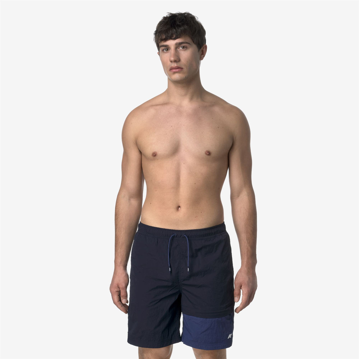 Bathing Suits_MAN_LENON INSERT BEACH_Swimming Trunks_Blue Depth - Blue Deep Cobalt - Commercial 4