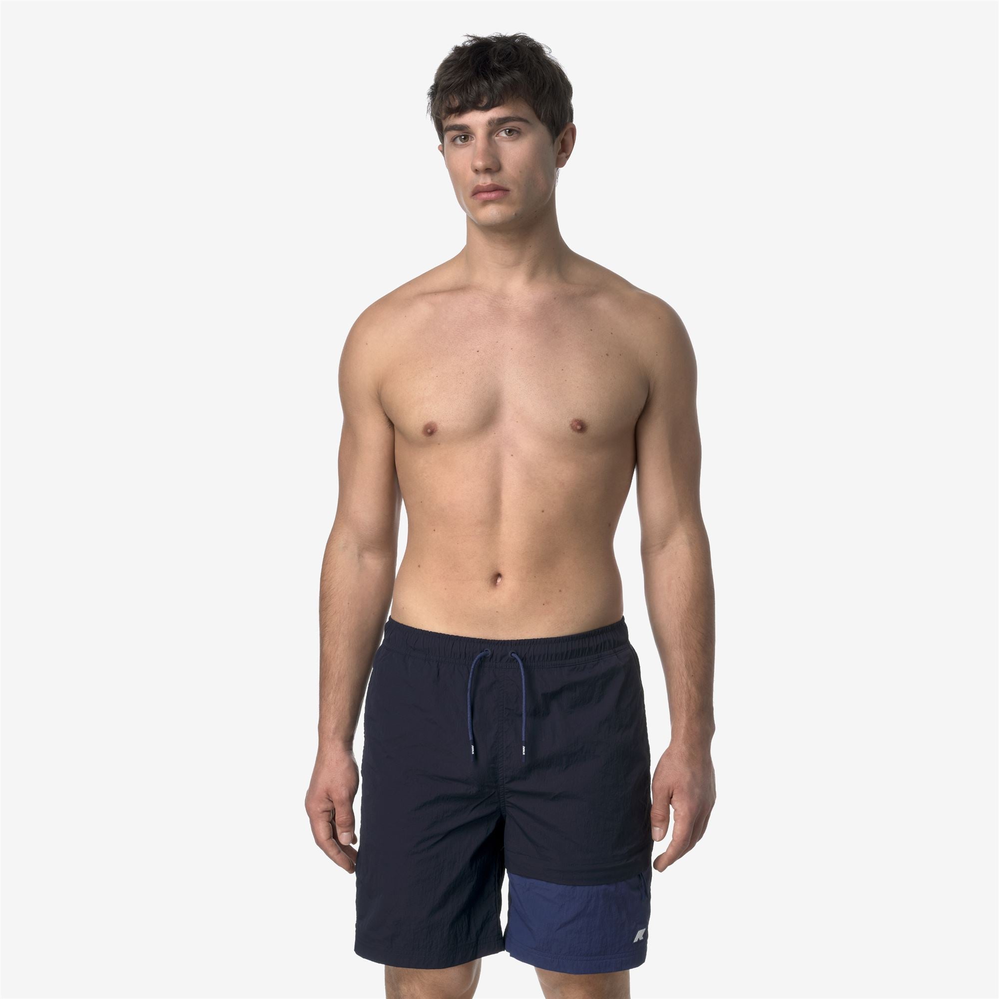 Bathing Suits_MAN_LENON INSERT BEACH_Swimming Trunks_Blue Depth - Blue Deep Cobalt - Commercial 4