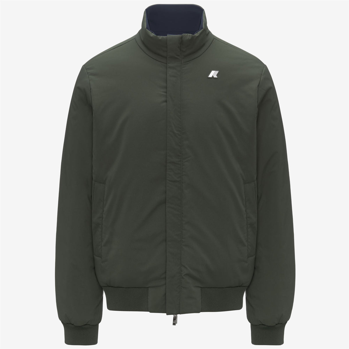 Jackets_MAN_ARSENE ST WARM DOUBLE_Short_Blue Depth - GREEN BLACKISH - Commercial 2