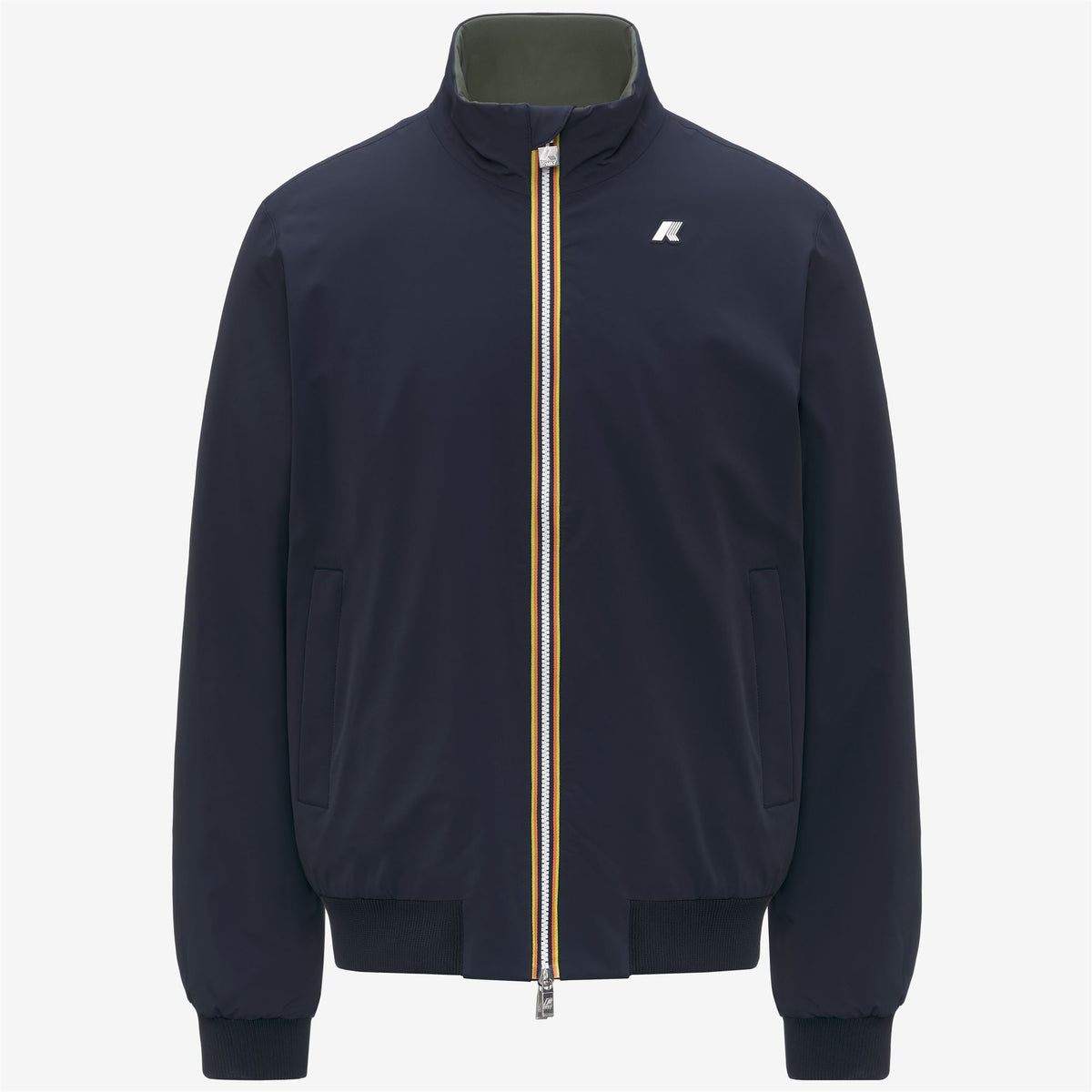 Jackets_MAN_ARSENE ST WARM DOUBLE_Short_Blue Depth - GREEN BLACKISH - Commercial 1