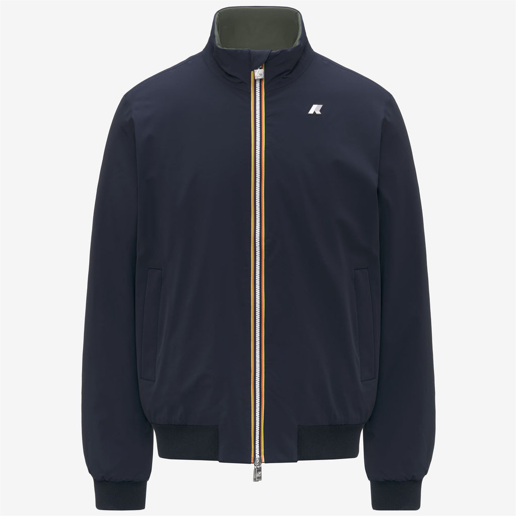 Jackets_MAN_ARSENE ST WARM DOUBLE_Short_Blue Depth - GREEN BLACKISH - Commercial 1