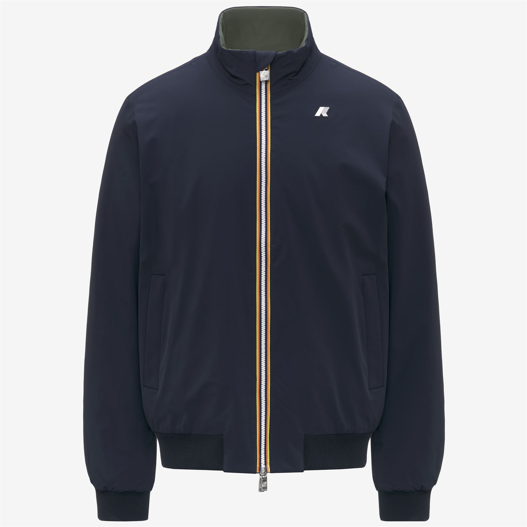 Jackets_MAN_ARSENE ST WARM DOUBLE_Short_Blue Depth - GREEN BLACKISH - Commercial 1