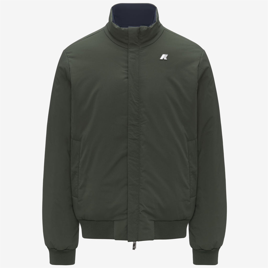 Jackets_MAN_ARSENE ST WARM DOUBLE_Short_Blue Depth - GREEN BLACKISH - Commercial 2
