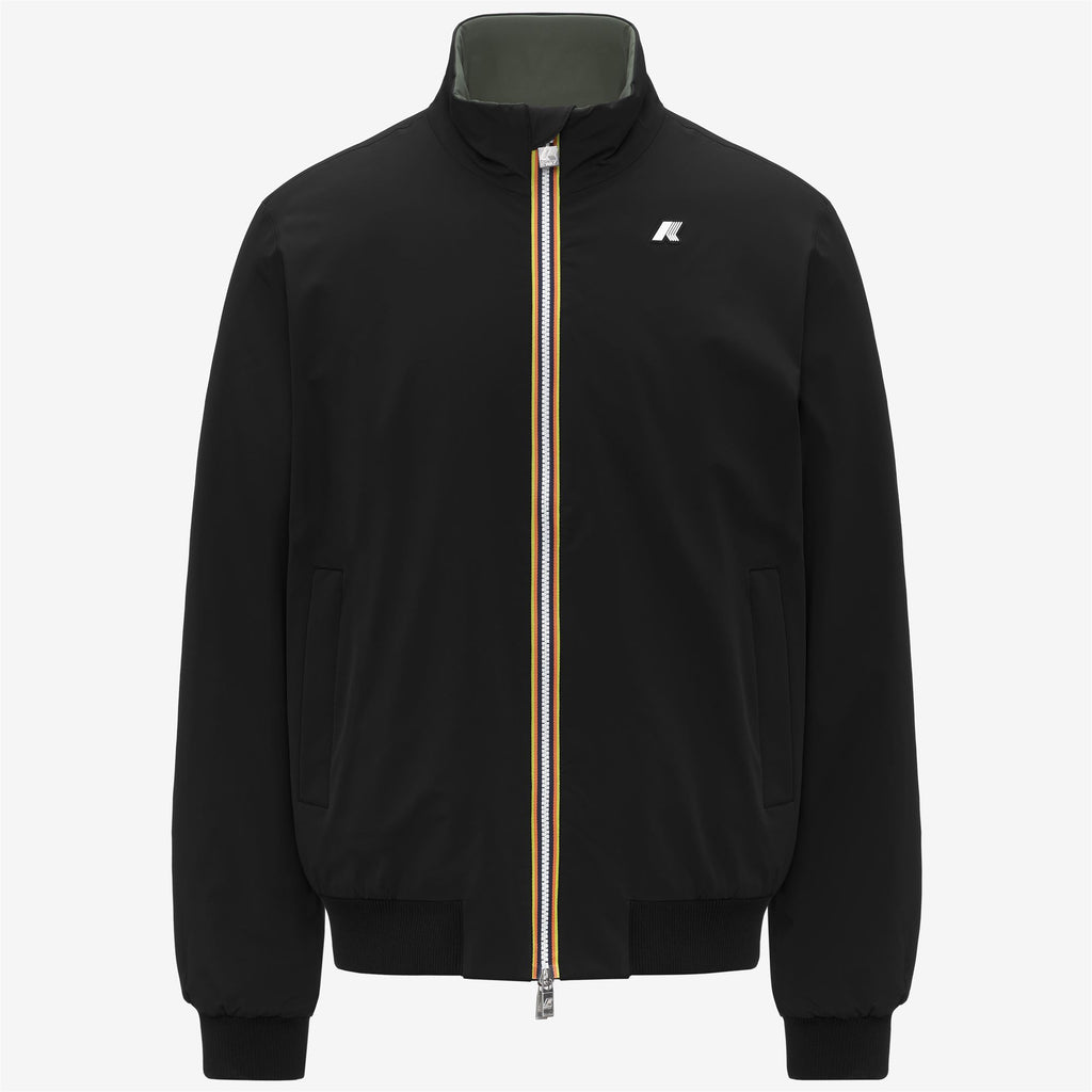 Jackets_MAN_ARSENE ST WARM DOUBLE_Short_Black Pure - GREEN BLACKISH - Commercial 1