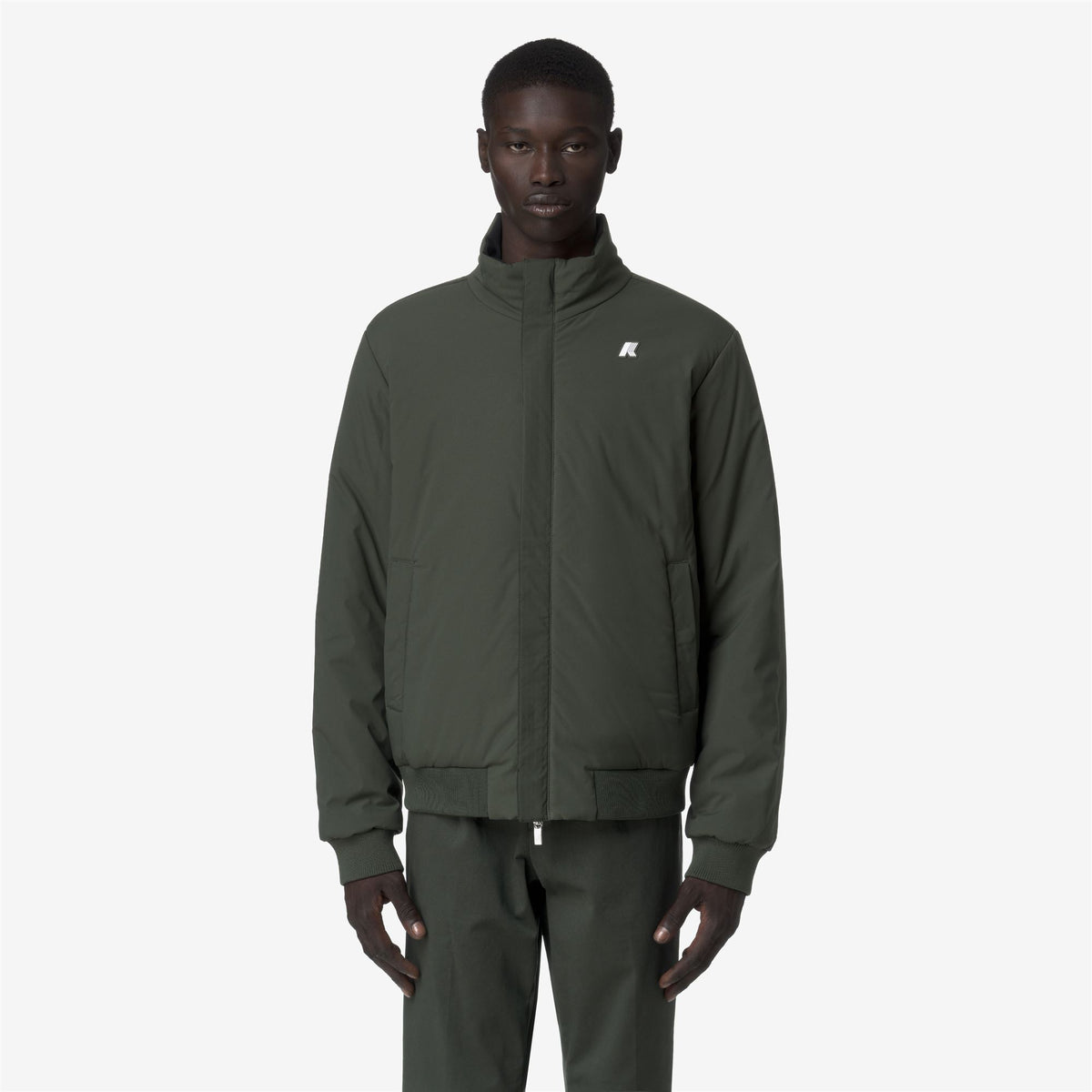 Jackets_MAN_ARSENE ST WARM DOUBLE_Short_Black Pure - GREEN BLACKISH - Commercial 7
