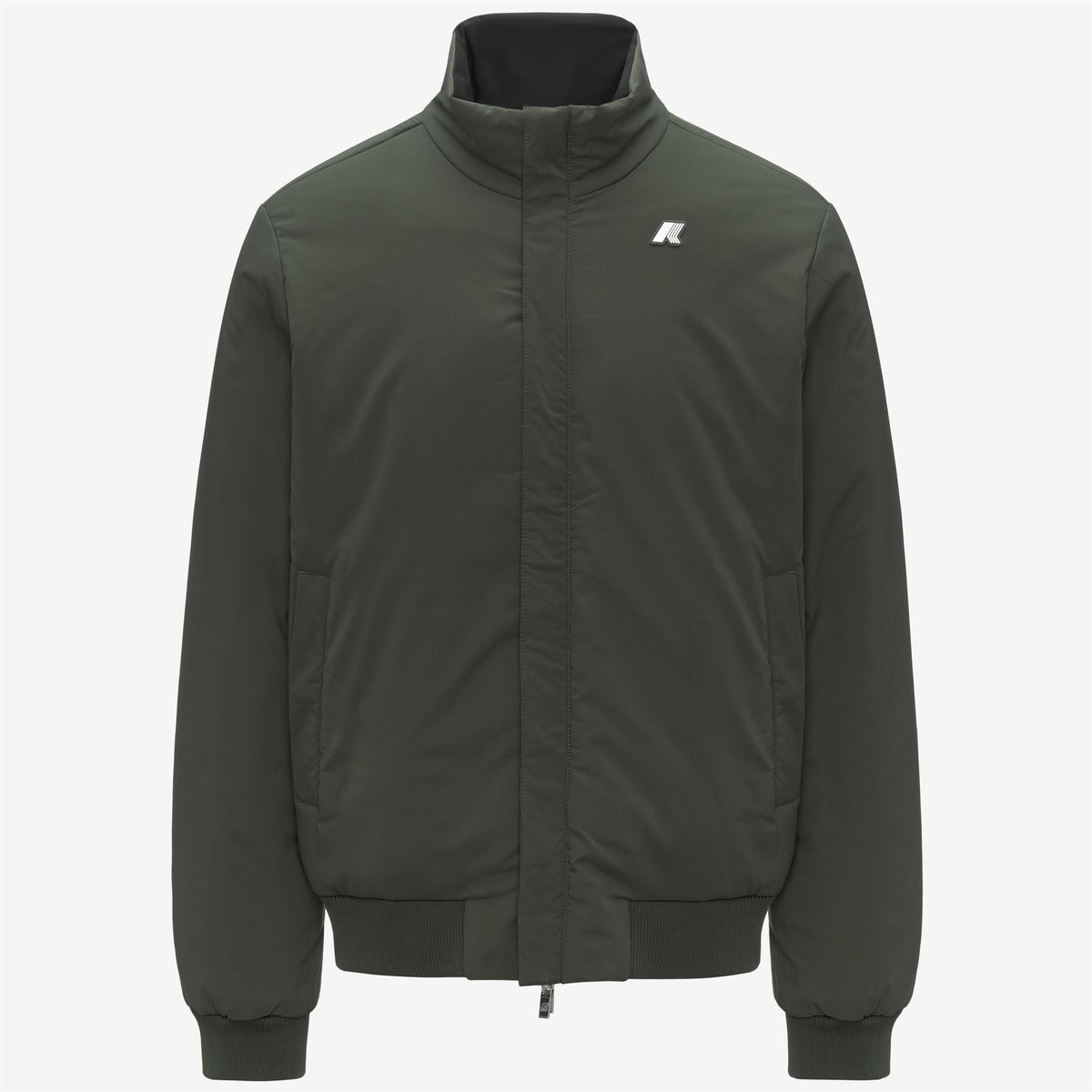 Jackets_MAN_ARSENE ST WARM DOUBLE_Short_Black Pure - GREEN BLACKISH - Commercial 2