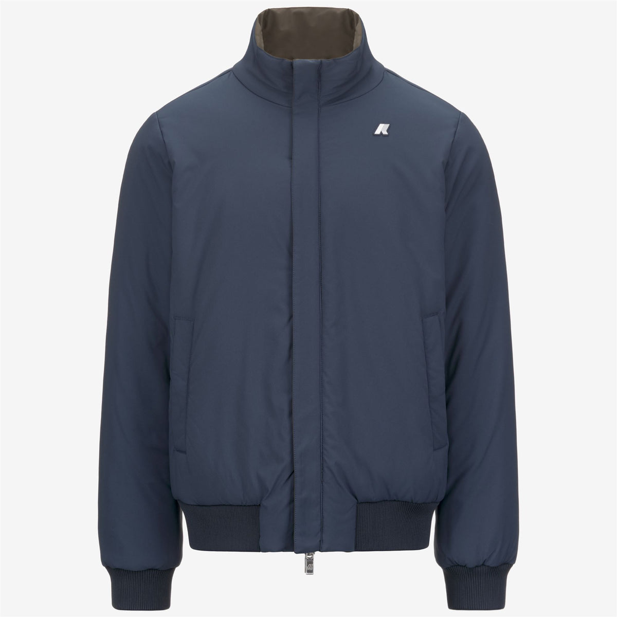 Jackets_MAN_ARSENE ST WARM DOUBLE_Short_Black Olive - Blue Airforce - Commercial 2
