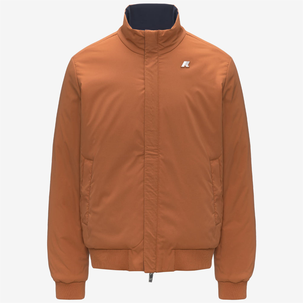 Jackets_MAN_ARSENE ST WARM DOUBLE_Short_Blue Depth - Orange Adobe - Commercial 2