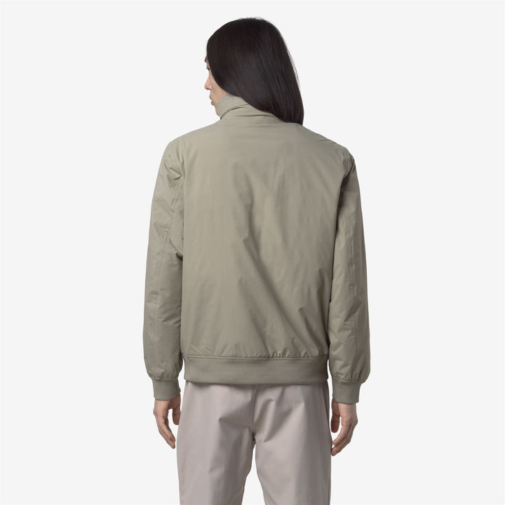 Chaqueta corta impermeable con capucha para hombre Green Oak 5