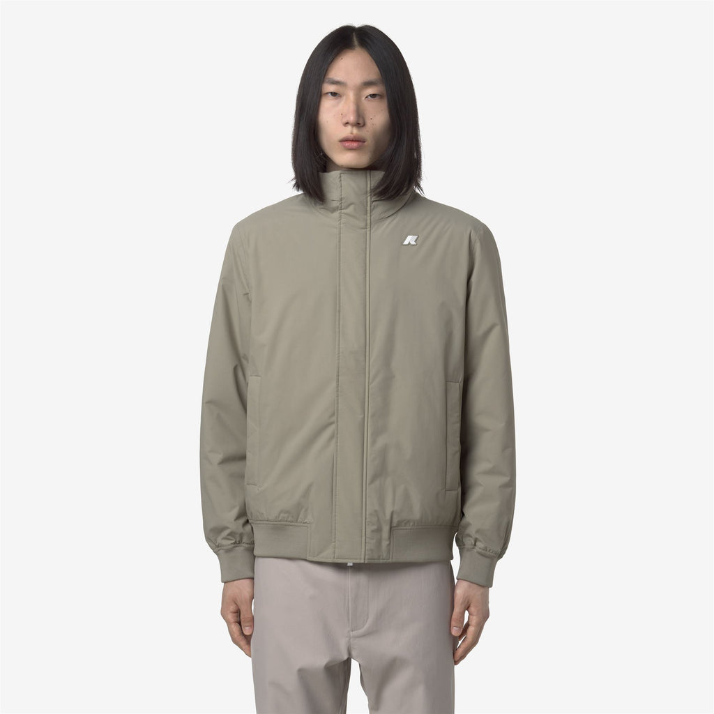 Jackets_MAN_ARSENE WARM OTTOMAN_Short_Green Oak - Commercial 4