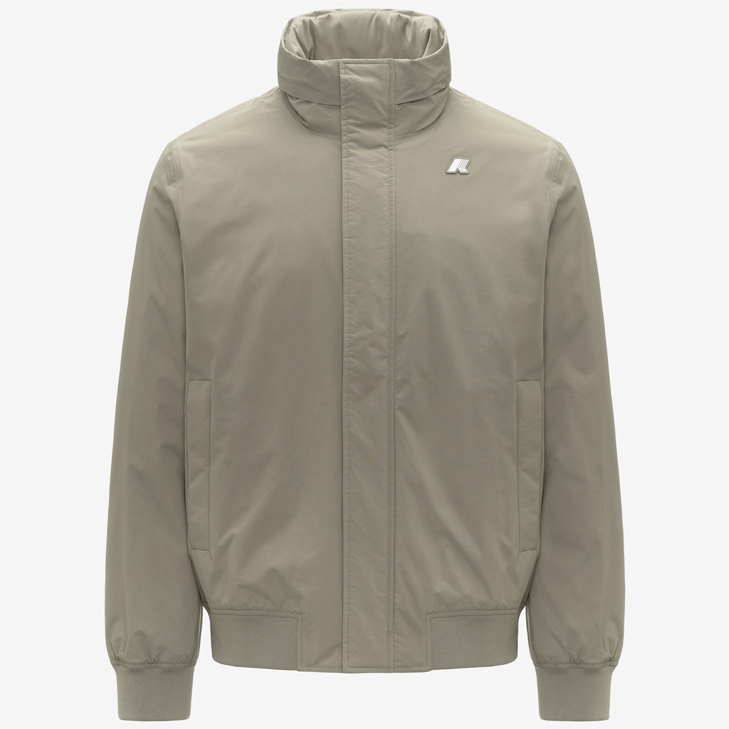 Jackets_MAN_ARSENE WARM OTTOMAN_Short_Green Oak - Commercial 1