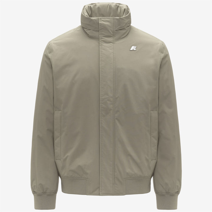 Chaqueta corta impermeable con capucha para hombre Green Oak 1