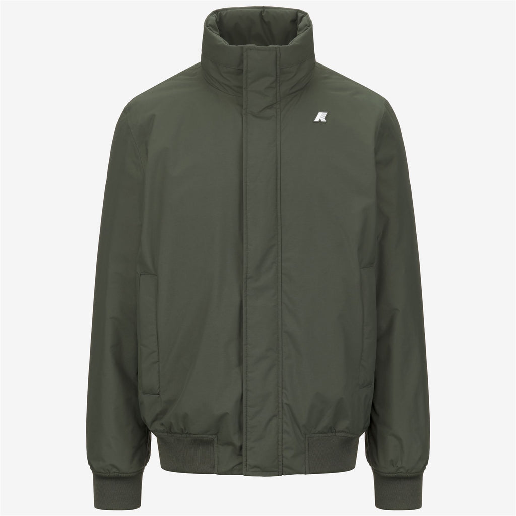 Jackets_MAN_ARSENE WARM OTTOMAN_Short_GREEN BLACKISH - Commercial 1