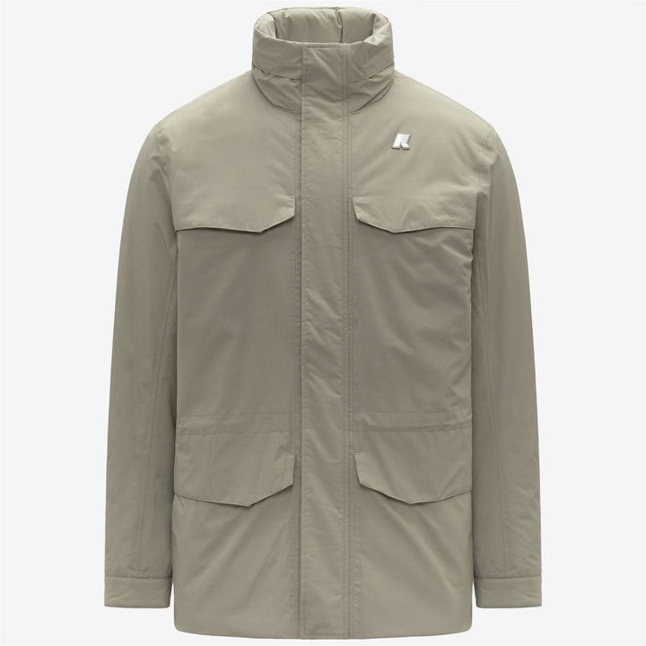 Chaqueta impermeable con capucha para hombre de Green Oak 1