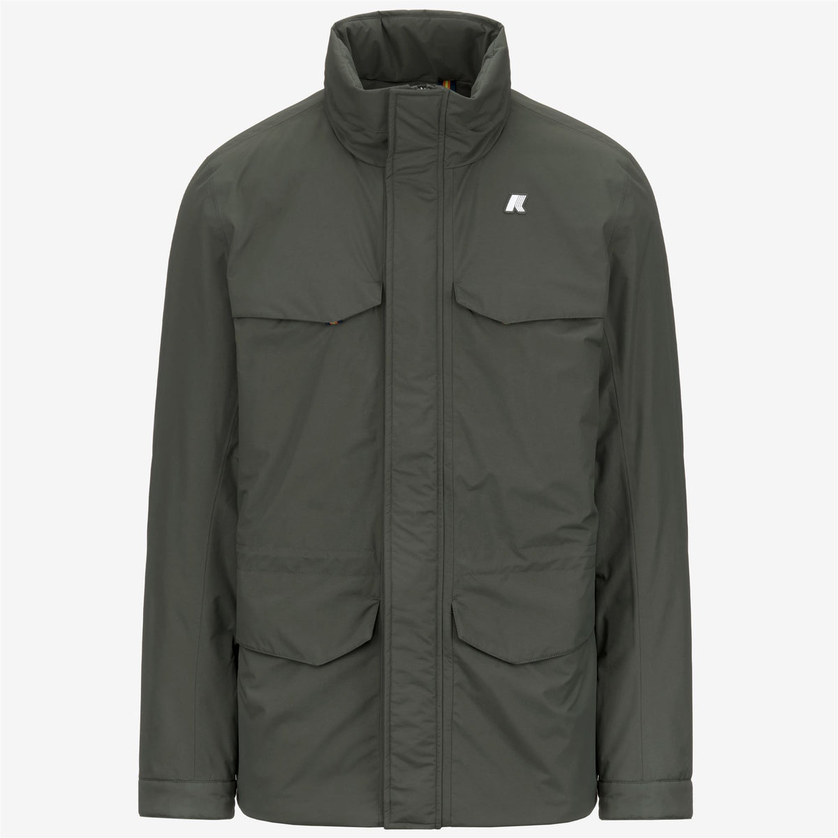 Jackets_MAN_MANUEL WARM OTTOMAN_Mid_GREEN BLACKISH - Commercial 1