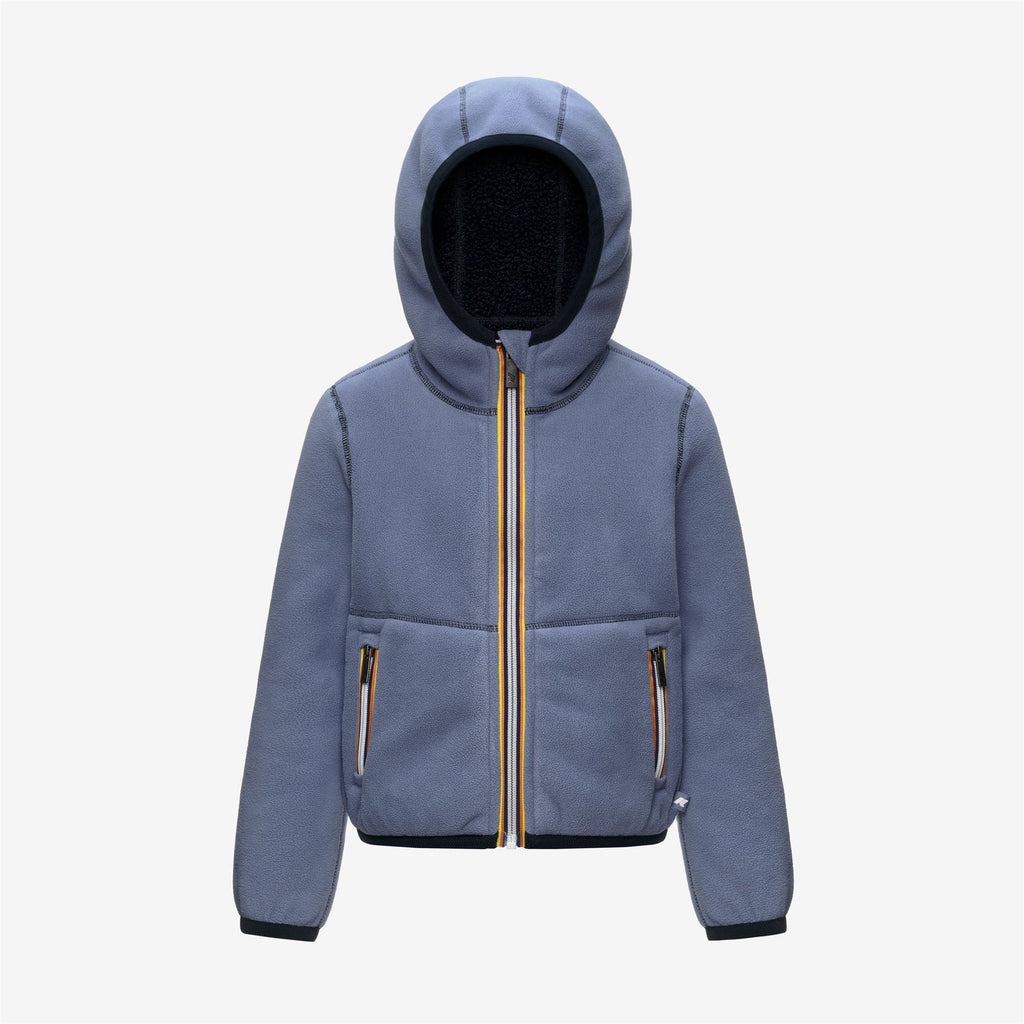 Fleece_BOY_P. JACK SHERPA POLAR DOUBLE_Hoodie Full Zip_Blue Depth - Blue Wild - Commercial 3