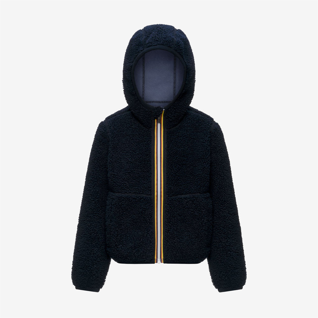 Fleece_BOY_P. JACK SHERPA POLAR DOUBLE_Hoodie Full Zip_Blue Depth - Blue Wild - Commercial 1