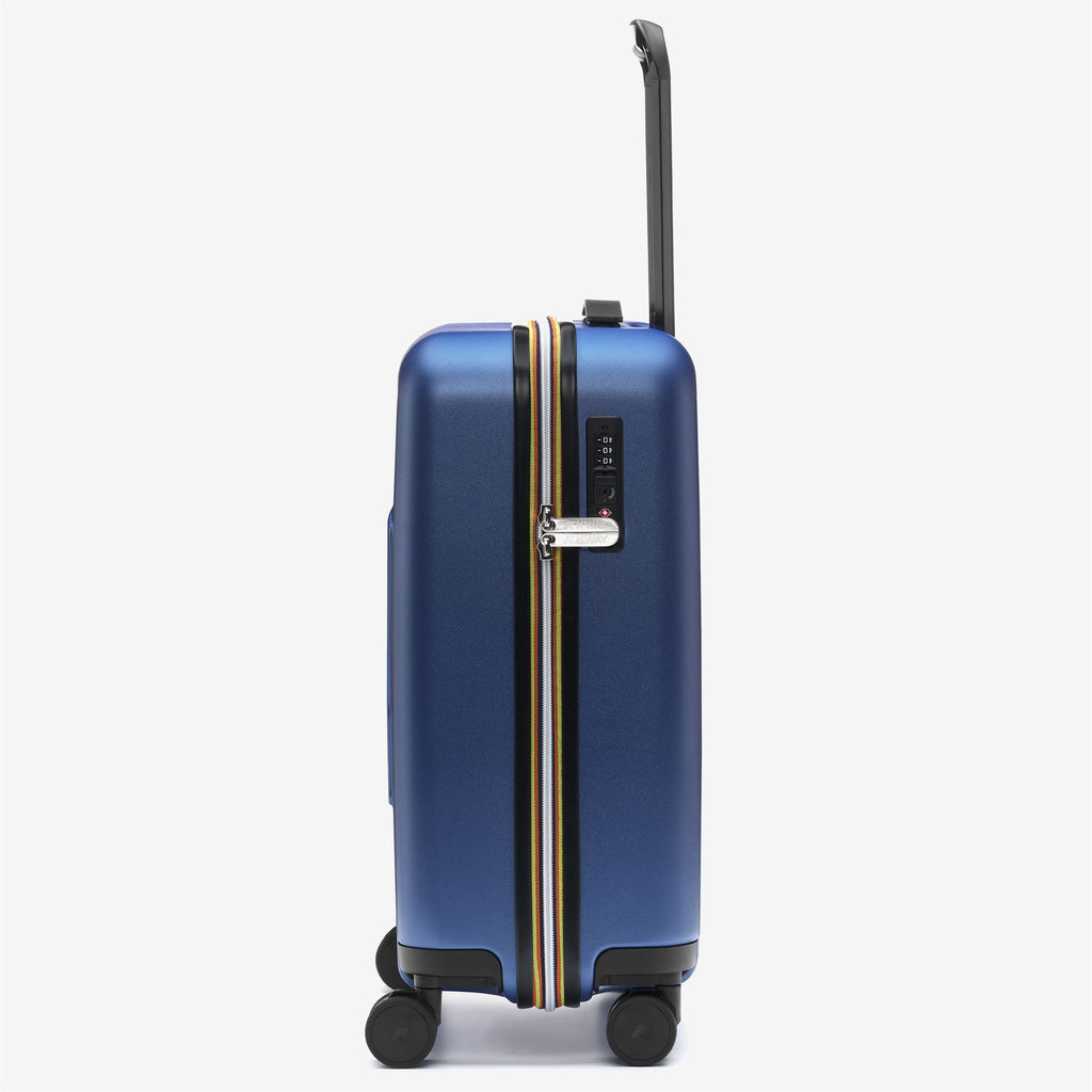 Luggage Bags_UNISEX_EUDOXIE LOGO_Trolley_Blue Royal Marine - Commercial 2