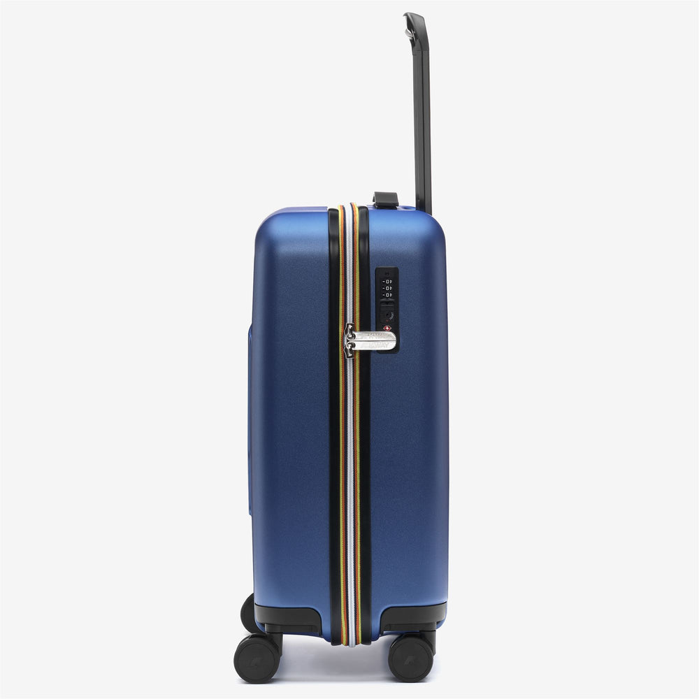 Bolsa de equipaje con ruedas unisex azul real 02