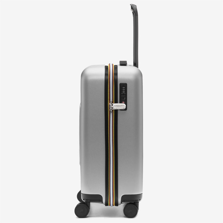 Grey Unisex Hardshell Trolley Luggage with Spinner Wheels 2