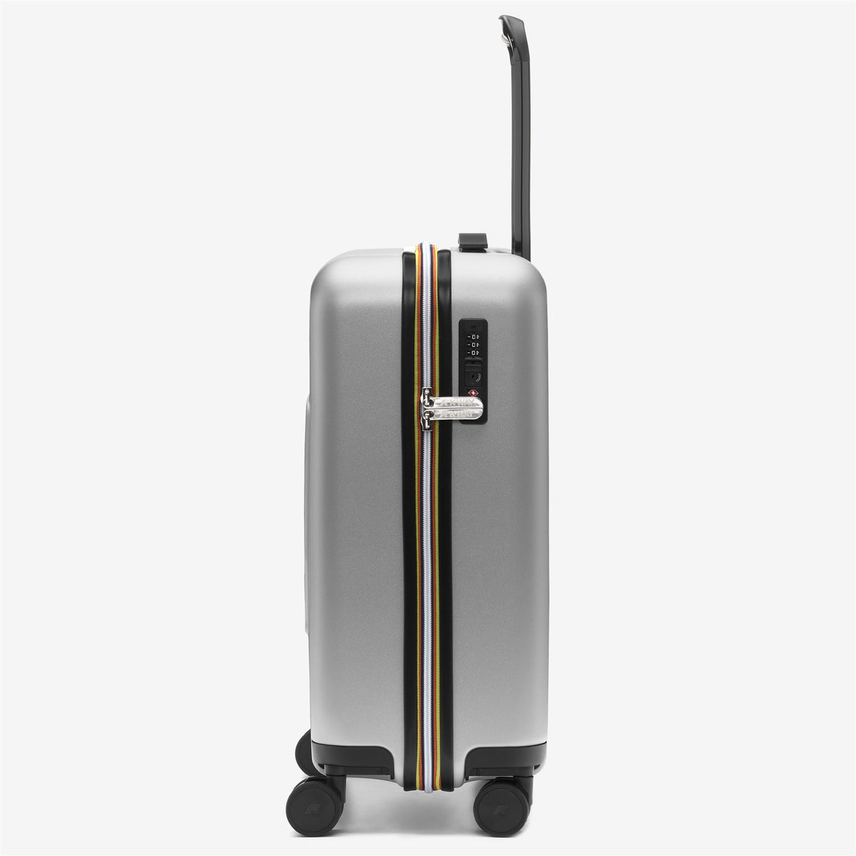 Luggage Bags_UNISEX_EUDOXIE LOGO_Trolley_Grey Md - Commercial 2