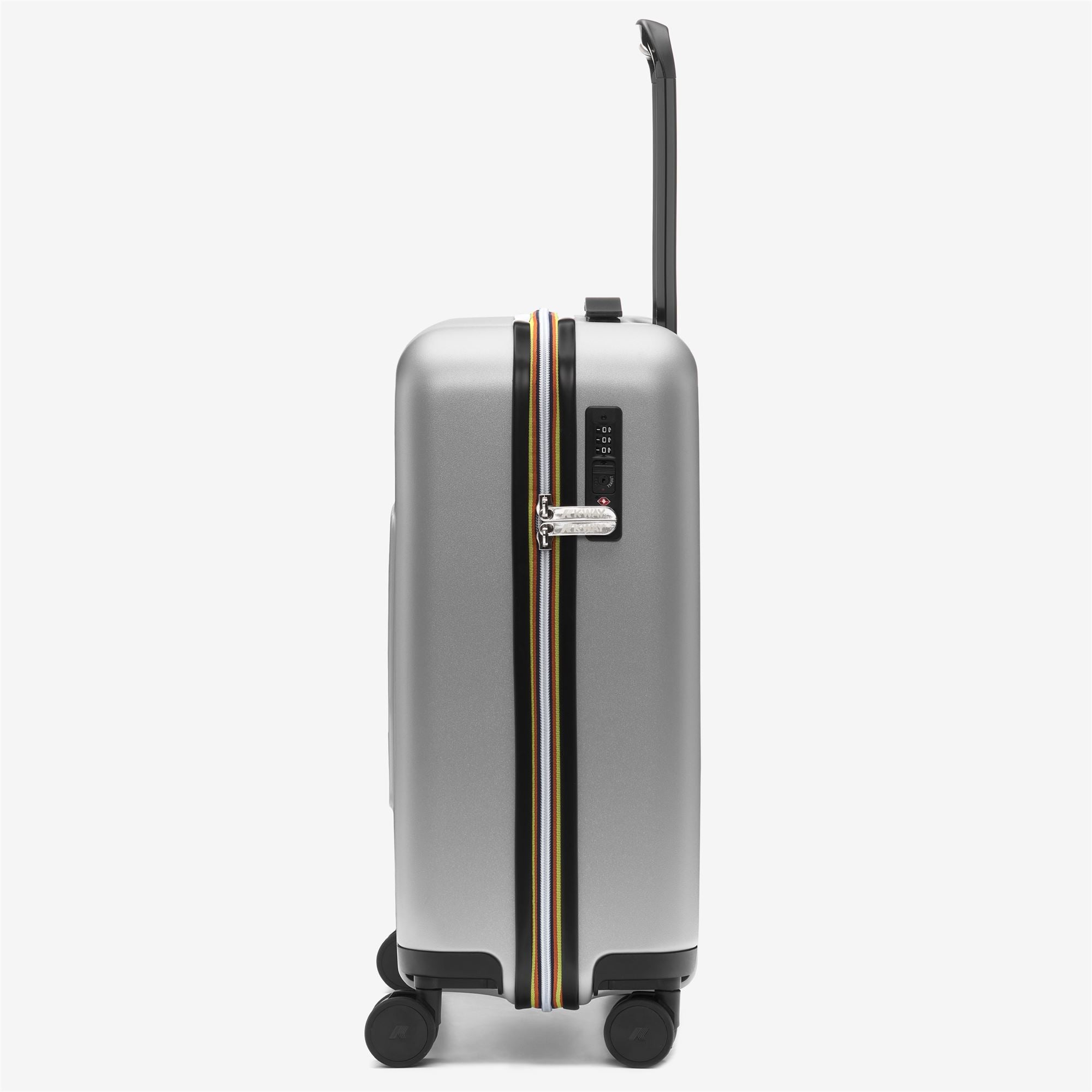 Luggage Bags_UNISEX_EUDOXIE LOGO_Trolley_Grey Md - Commercial 2