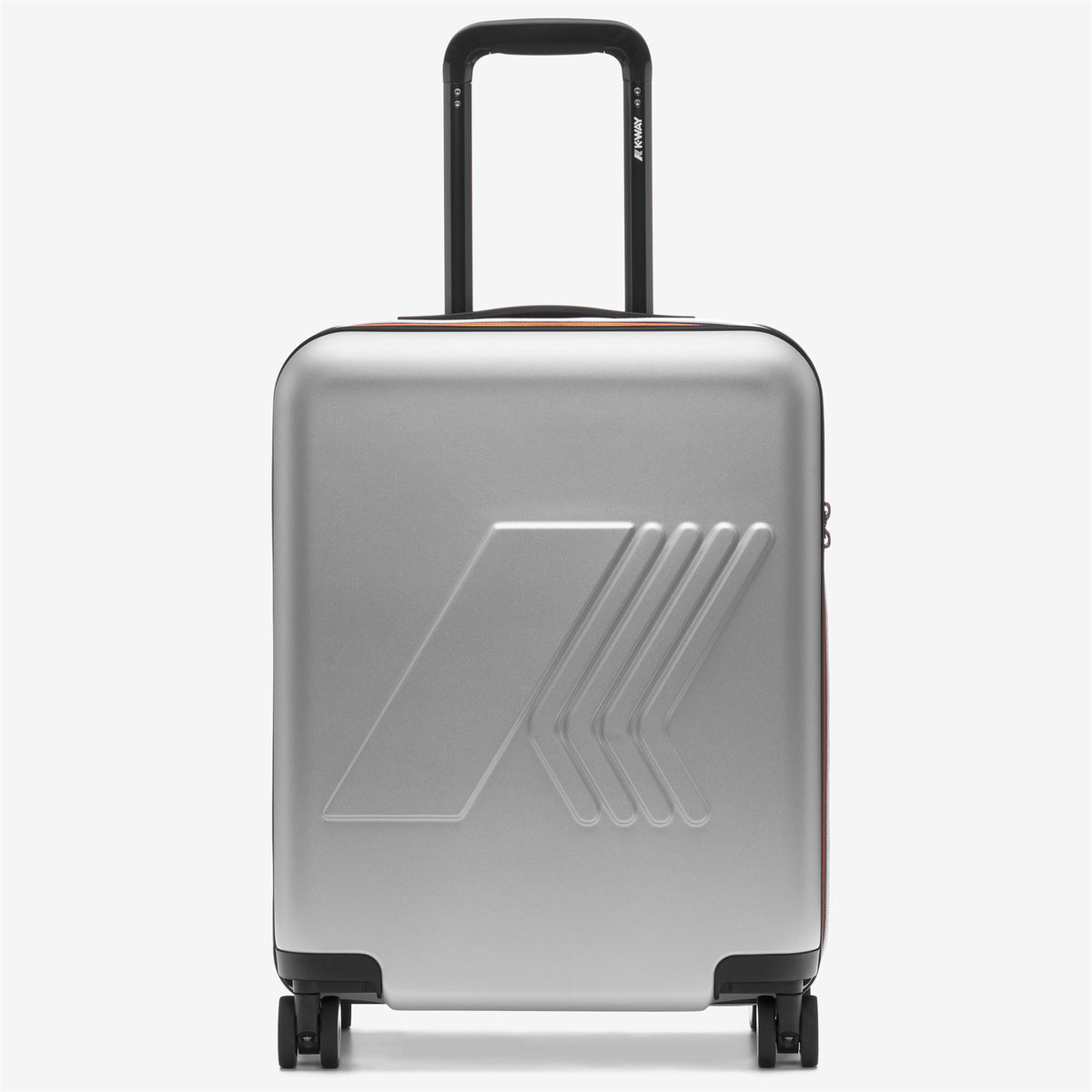 Luggage Bags_UNISEX_EUDOXIE LOGO_Trolley_Grey Md - Commercial 1