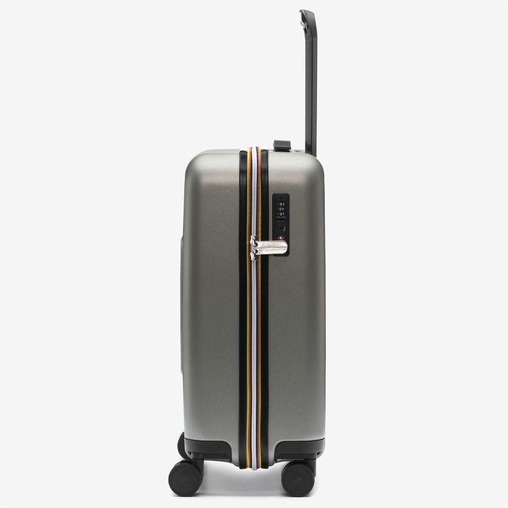 Luggage Bags_UNISEX_EUDOXIE LOGO_Trolley_Green Oak - Commercial 2