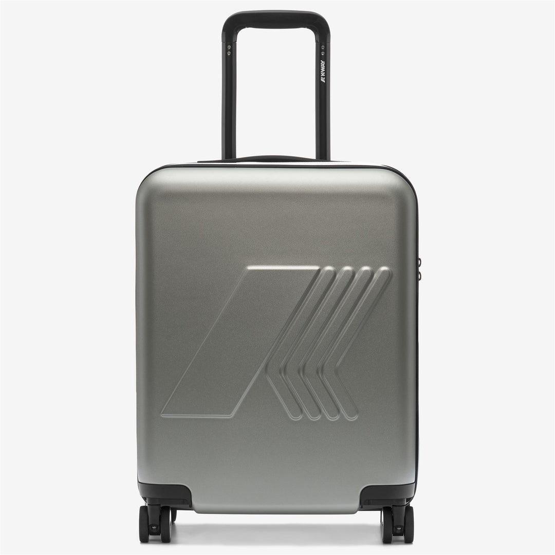 Maleta de cabina unisex verde con ruedas giratorias 01