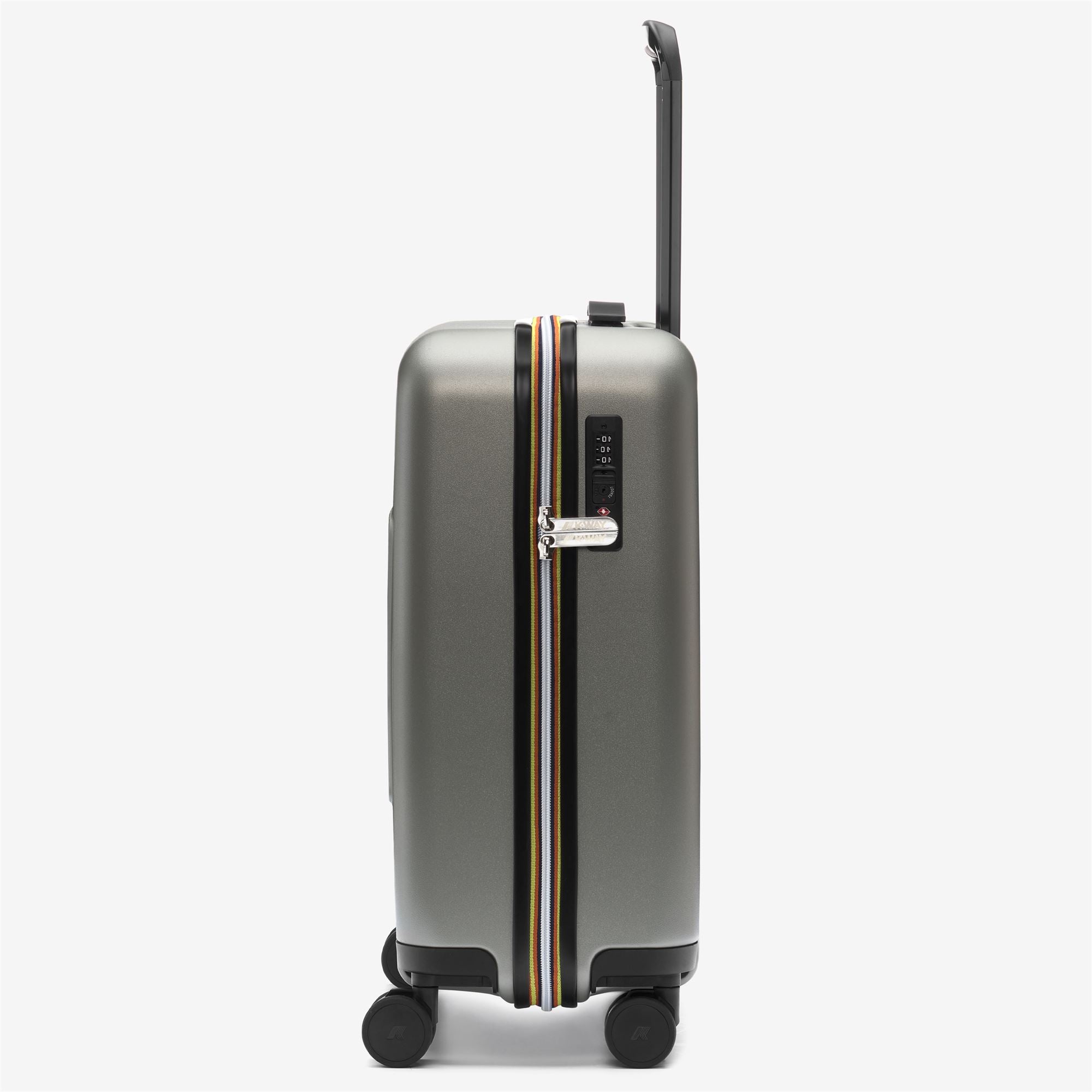 Luggage Bags_UNISEX_EUDOXIE LOGO_Trolley_Green Oak - Commercial 2