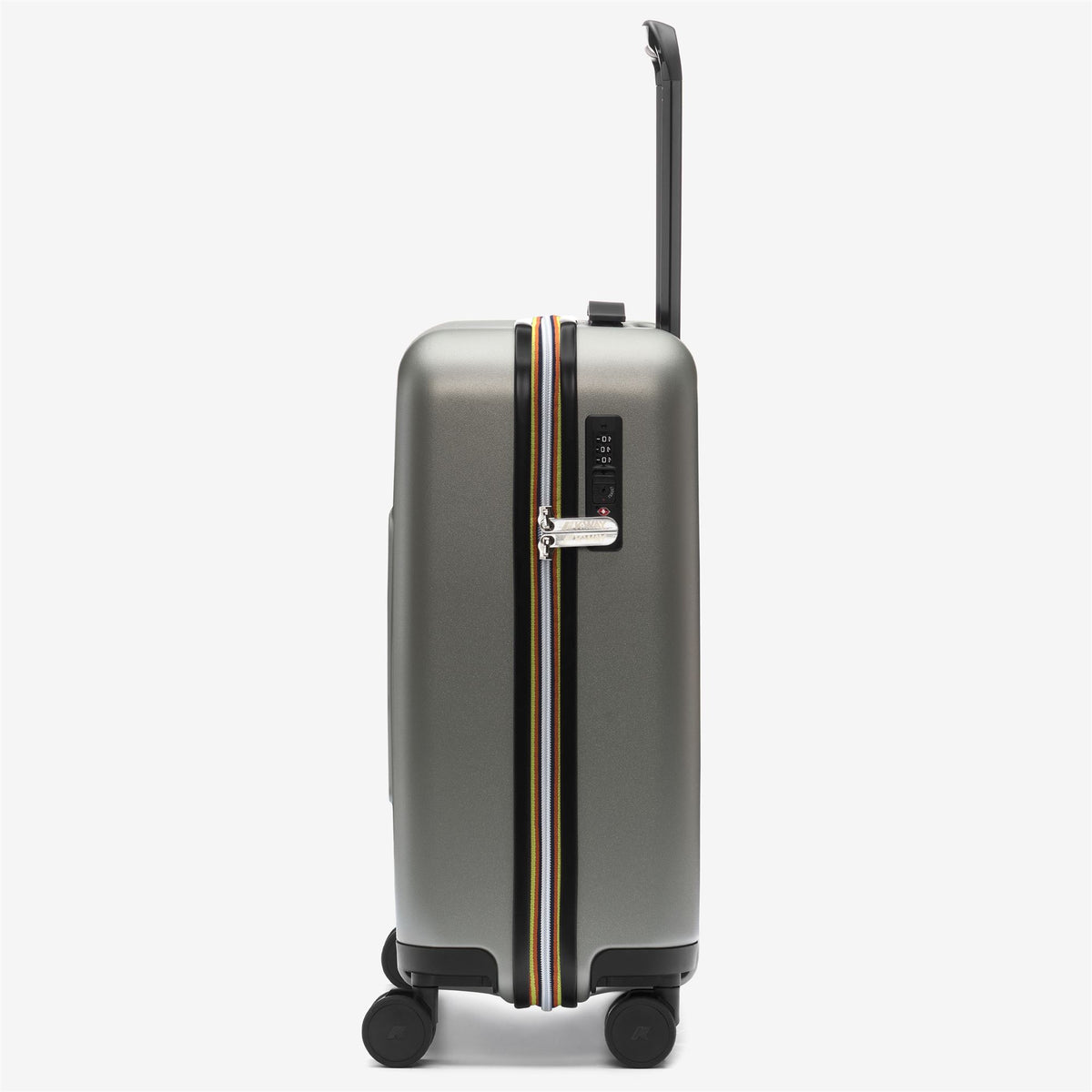 Luggage Bags_UNISEX_EUDOXIE LOGO_Trolley_Green Oak - Commercial 2
