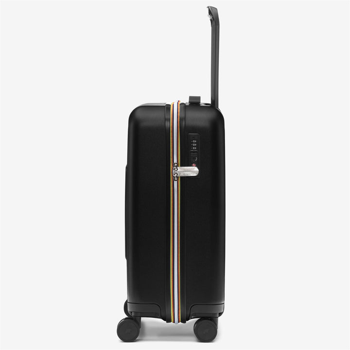 Black Unisex Polycarbonate Trolley Luggage Bag 2