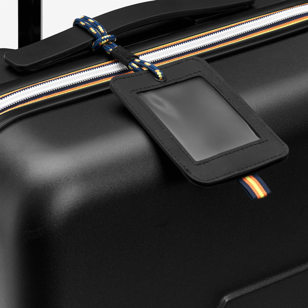 Black Unisex Polycarbonate Trolley Luggage Bag main