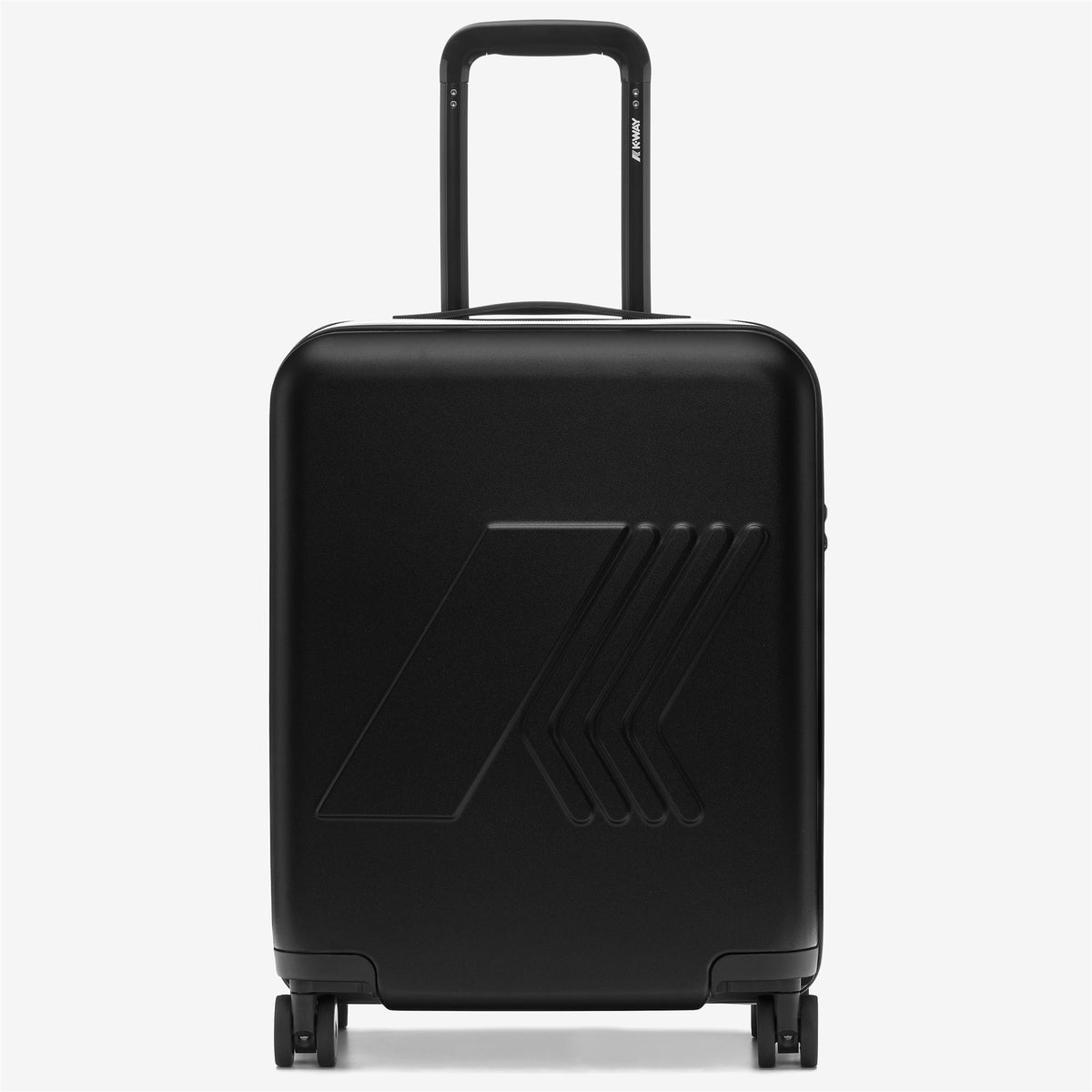 Luggage Bags_UNISEX_EUDOXIE LOGO_Trolley_Black Pure - Commercial 1
