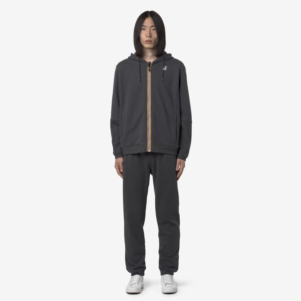 Pants_UNISEX_PHILBERT BRUSHED PC_Sport Trousers_Grey Shadow Dk - Commercial 3