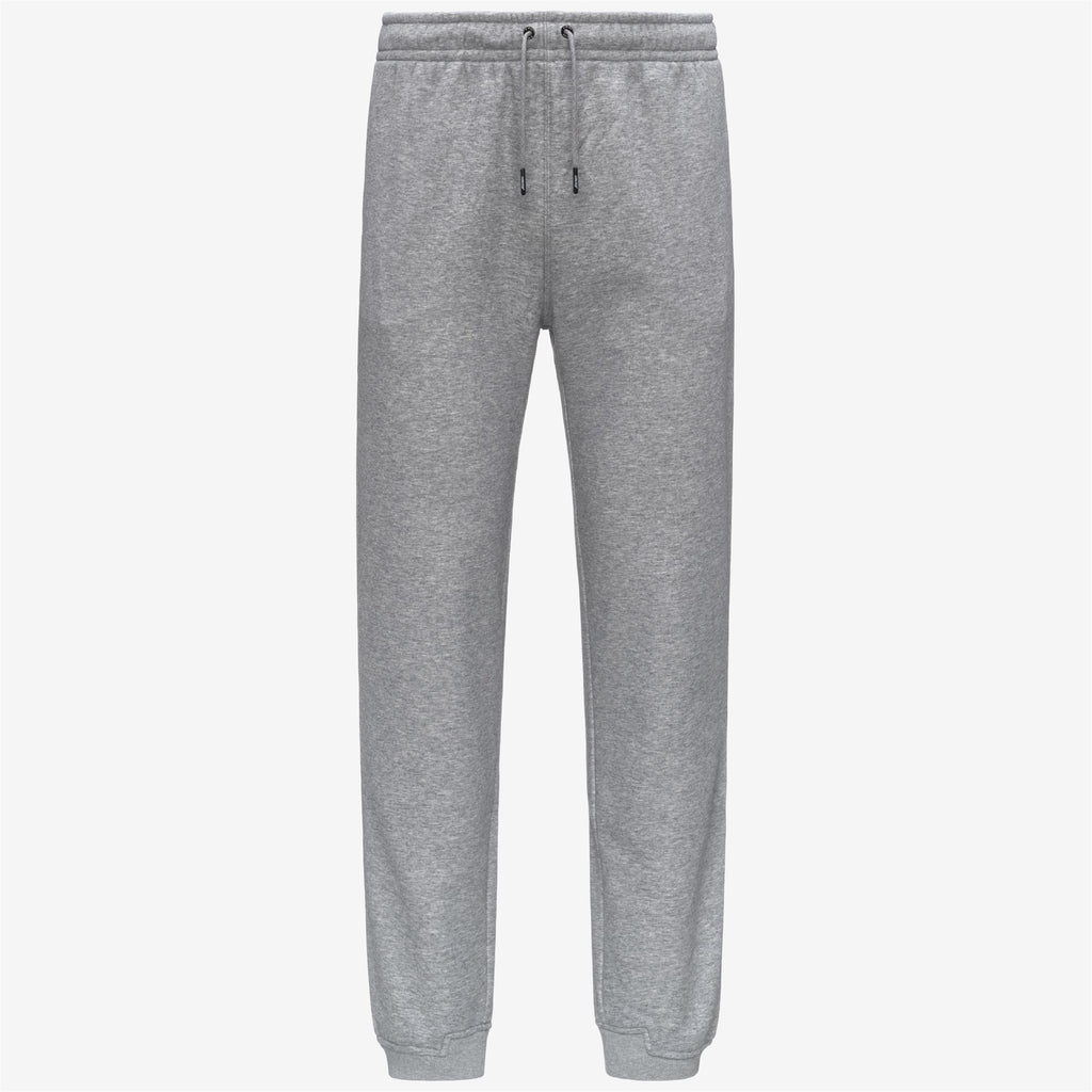 Pants_UNISEX_PHILBERT BRUSHED PC_Sport Trousers_Grey Melange Mid - Commercial 1