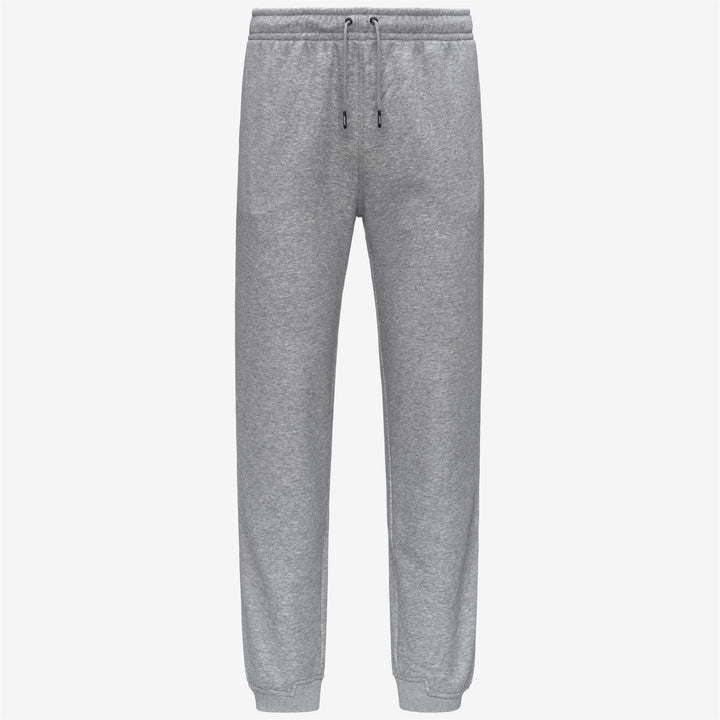 Grey unisex Sport Trousers with Brushed Cotton Fleece 1