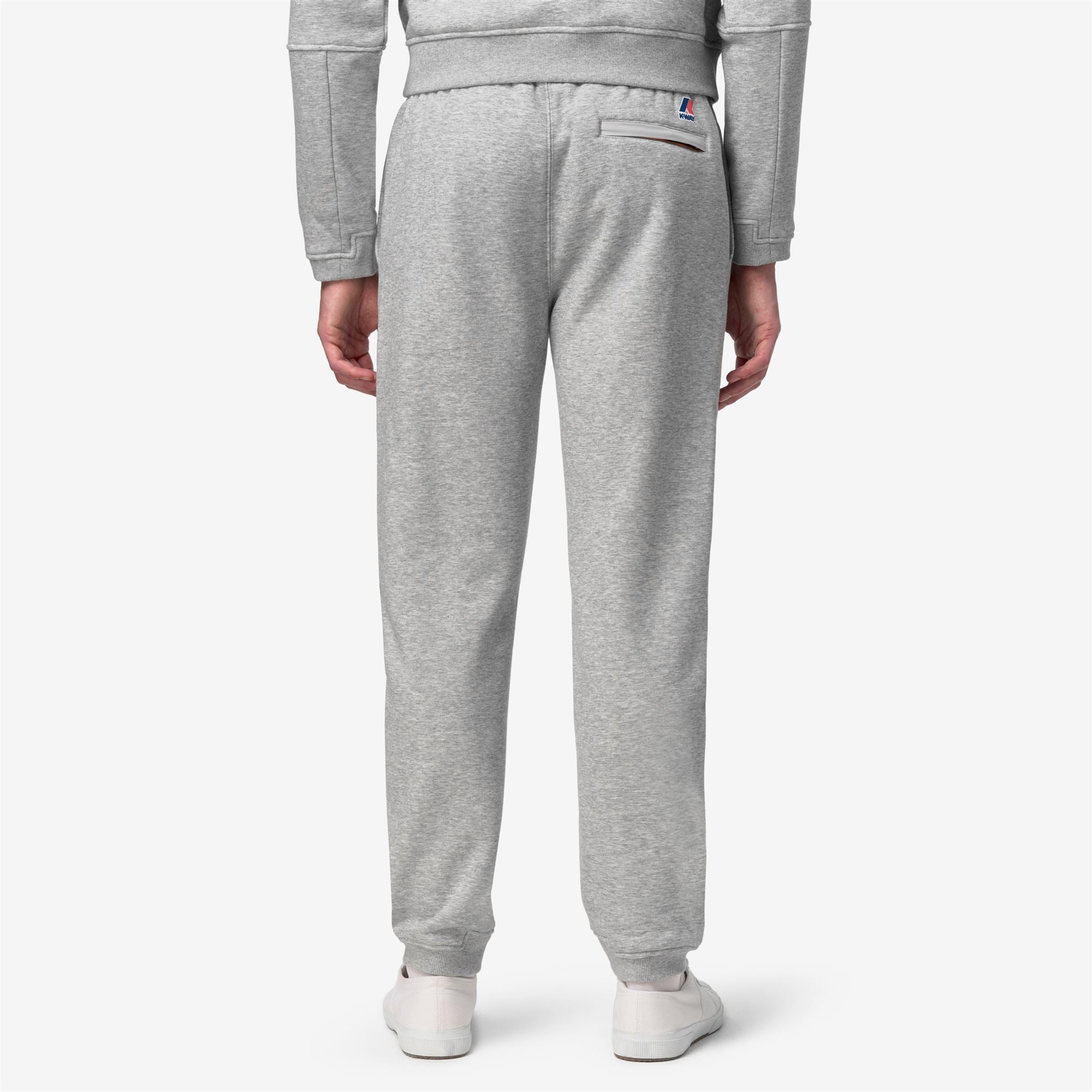Pants_UNISEX_PHILBERT BRUSHED PC_Sport Trousers_GREY MID MEL - Commercial 6