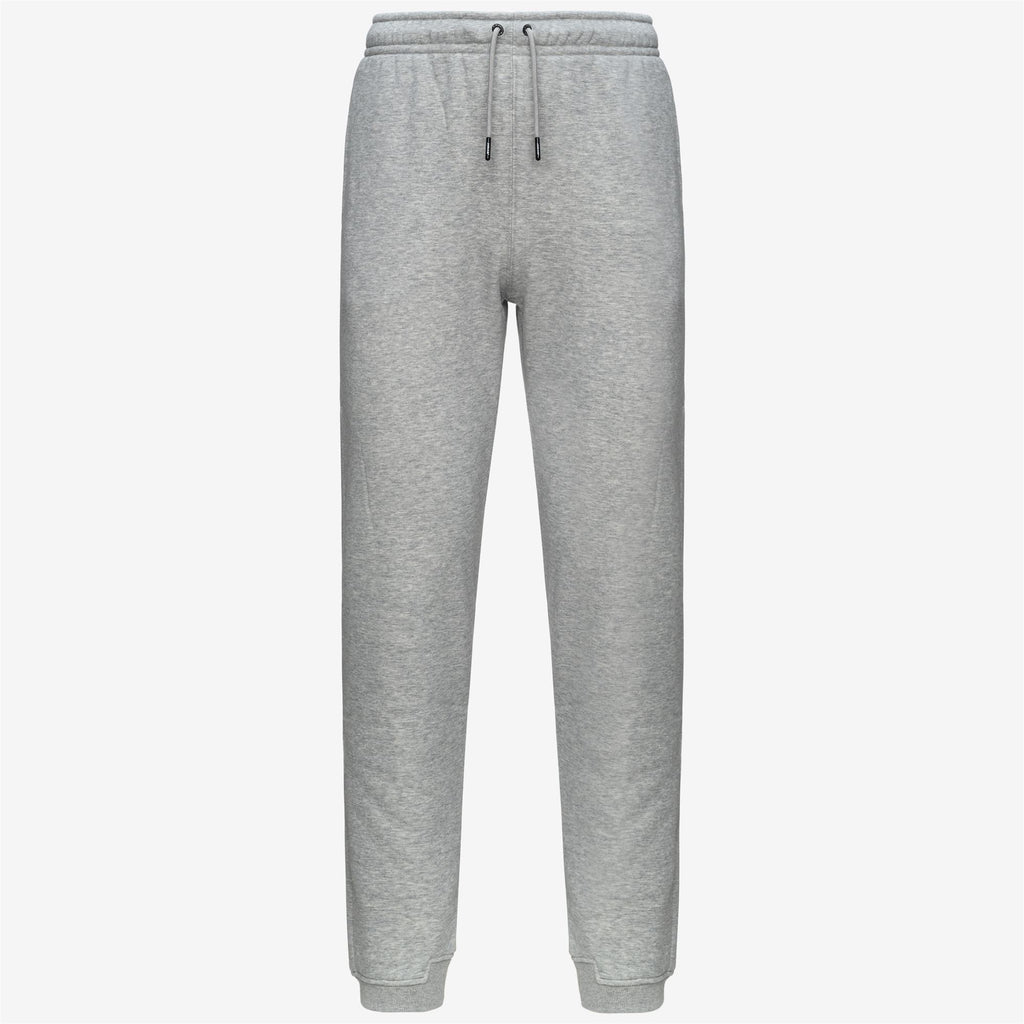Pants_UNISEX_PHILBERT BRUSHED PC_Sport Trousers_GREY MID MEL - Commercial 1