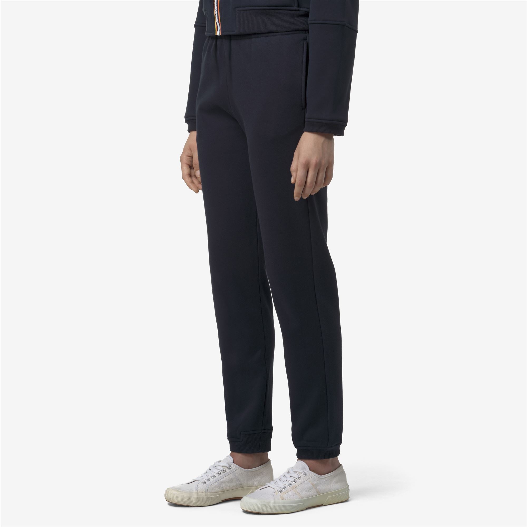 Pants_UNISEX_PHILBERT BRUSHED PC_Sport Trousers_Blue Depth - Commercial 5
