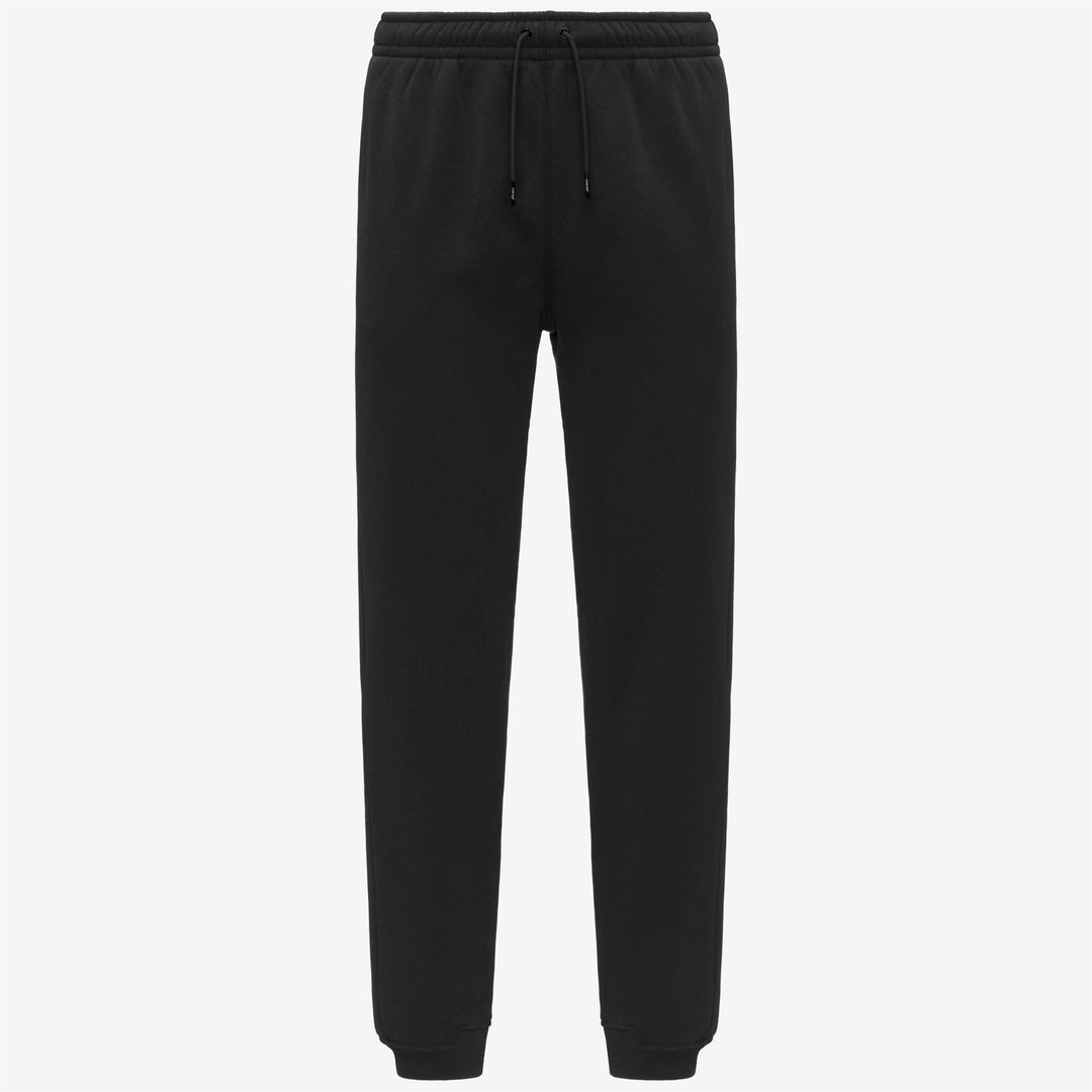 Pantalón deportivo unisex de felpa de algodón cepillado, color negro 01