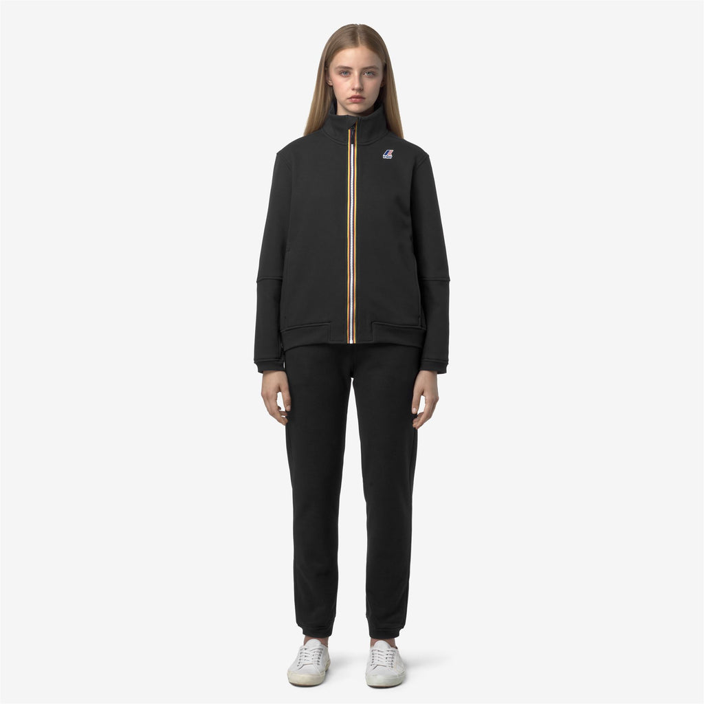 Pants_UNISEX_PHILBERT BRUSHED PC_Sport Trousers_Black Pure - Commercial 3