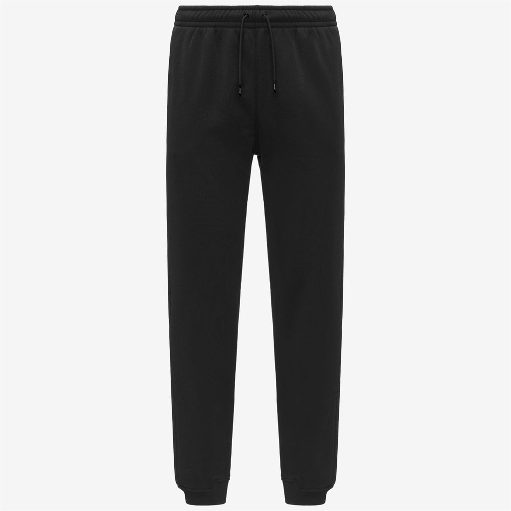 Pants_UNISEX_PHILBERT BRUSHED PC_Sport Trousers_Black Pure - Commercial 1