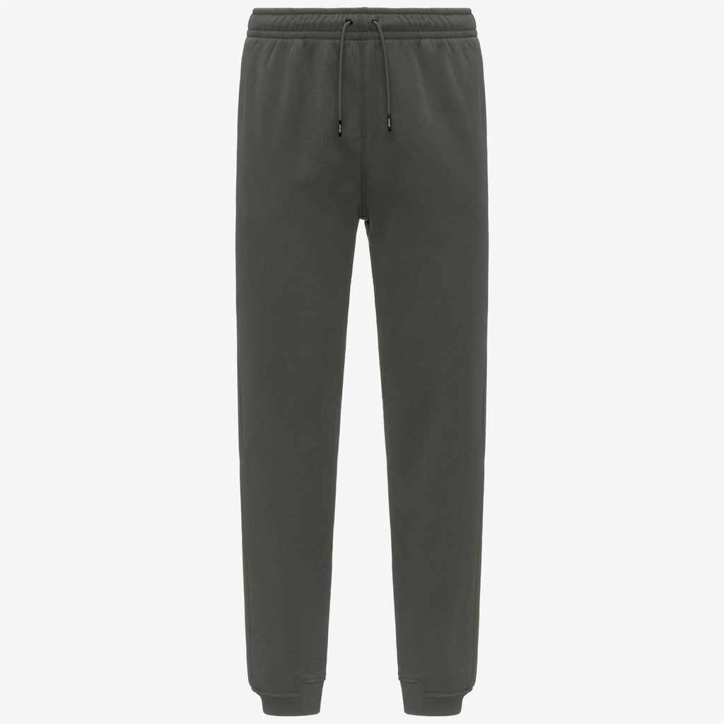 Pants_UNISEX_PHILBERT BRUSHED PC_Sport Trousers_GREEN BLACKISH - Commercial 1