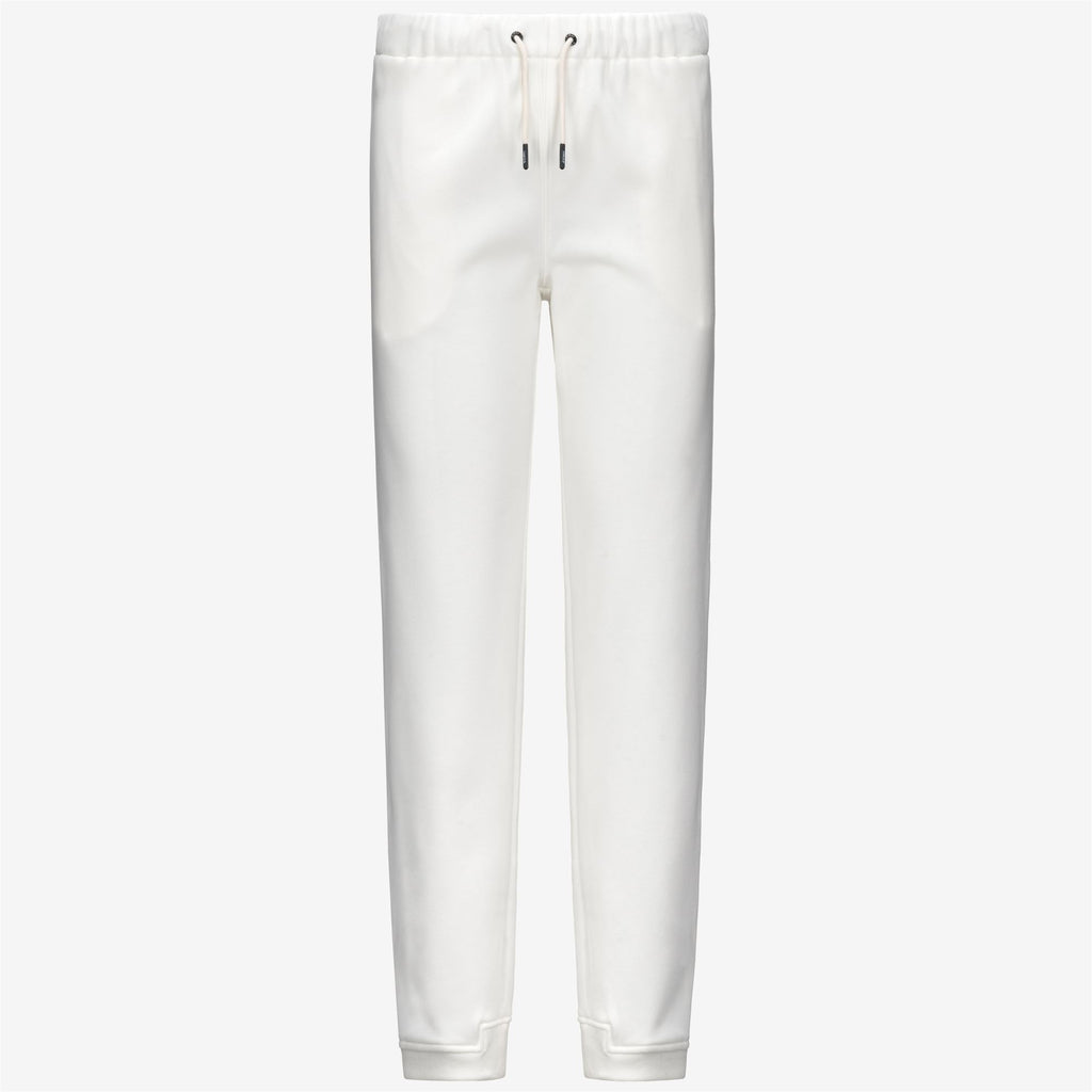 Pants_UNISEX_PHILBERT BRUSHED PC_Sport Trousers_White Gardenia - Commercial 1