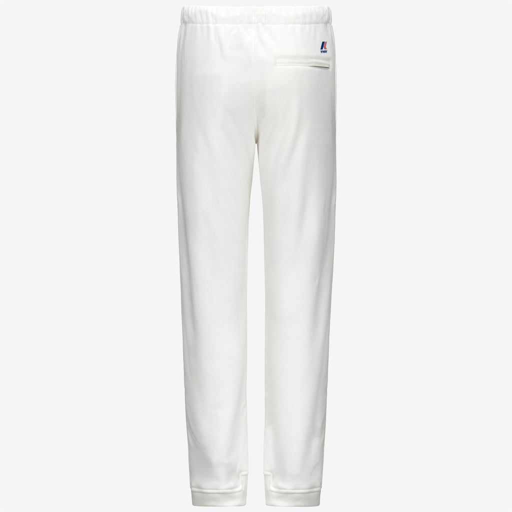 Pants_UNISEX_PHILBERT BRUSHED PC_Sport Trousers_White Gardenia - Commercial 2
