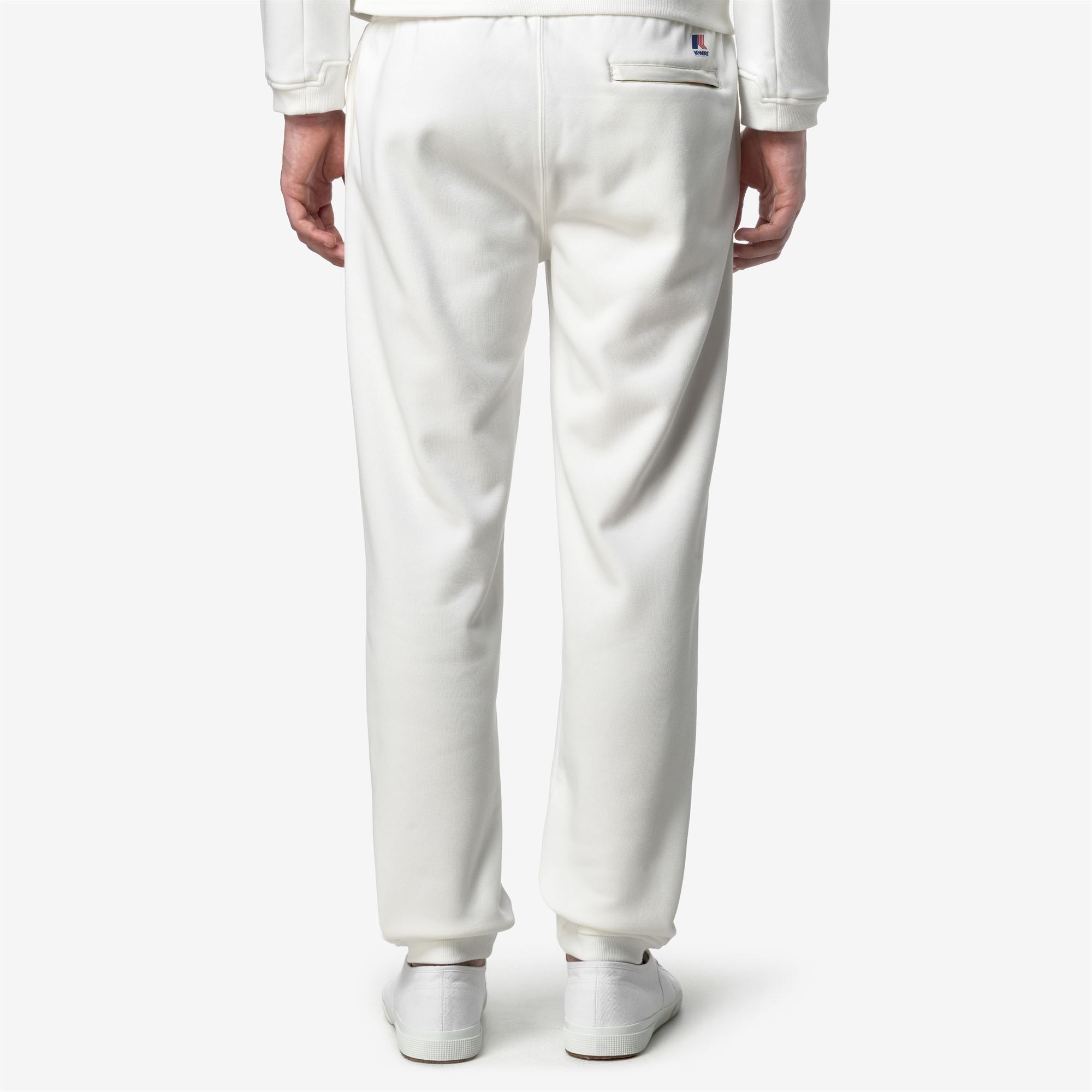 Pants_UNISEX_PHILBERT BRUSHED PC_Sport Trousers_White Gardenia - Commercial 6