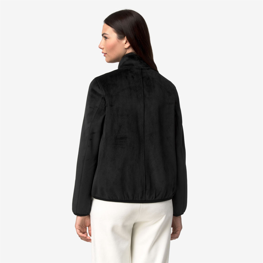 Fleece_Woman_TUDA VELOUR POLAR_Jacket_Black P-Black P - Commercial 6